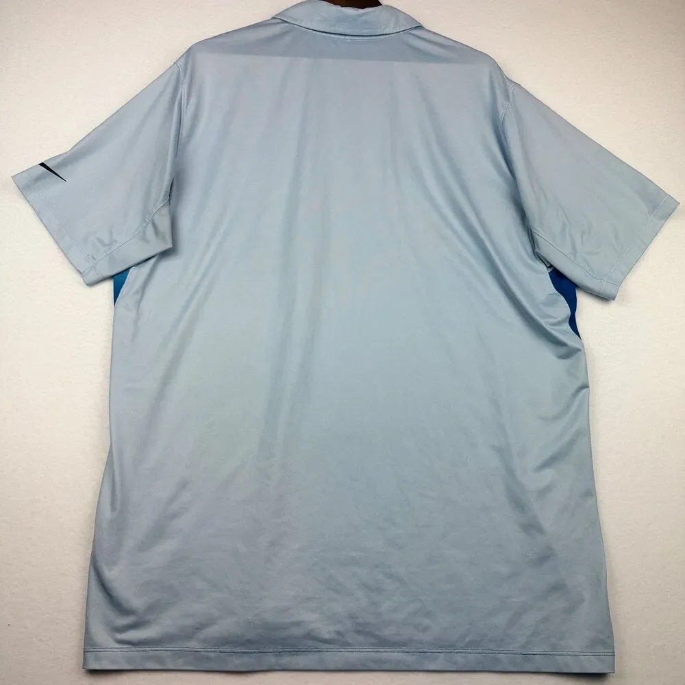 Nike Golf Disney Parks Mickey Mouse Dri-FIT Polo Men's XL Blue